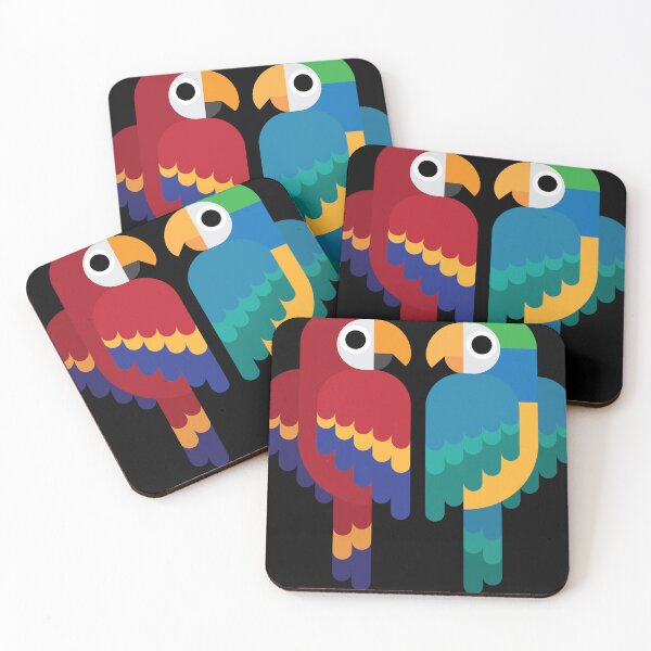 Item preview, Macaw Pair designed and sold by BirdNerd324.