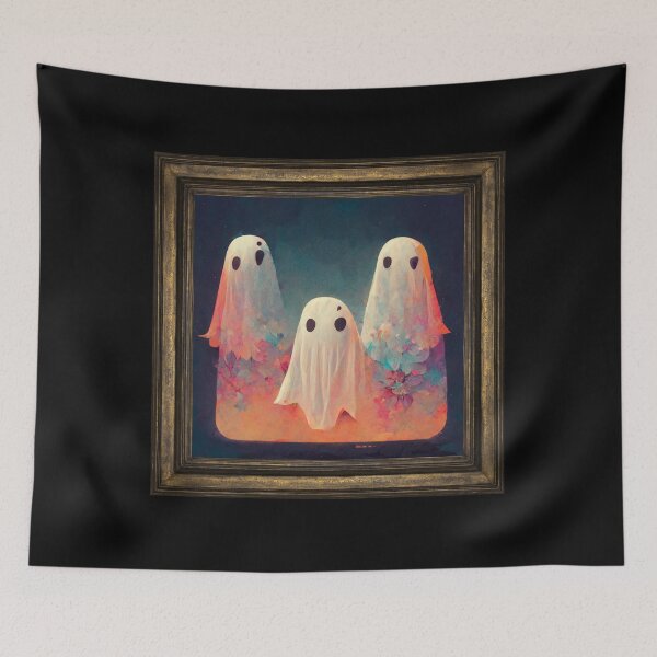 Item preview, Groovy Ghost Spooky Season AI generator designed and sold by GraymanShop.