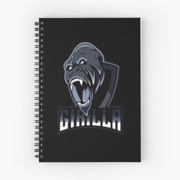 Item preview,  Cool black and white gorilla head art. designed and sold by BEAUTY ⭐⭐⭐⭐⭐.