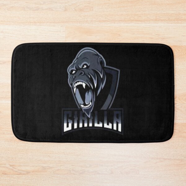 Item preview,  Cool black and white gorilla head art. designed and sold by BEAUTY ⭐⭐⭐⭐⭐.