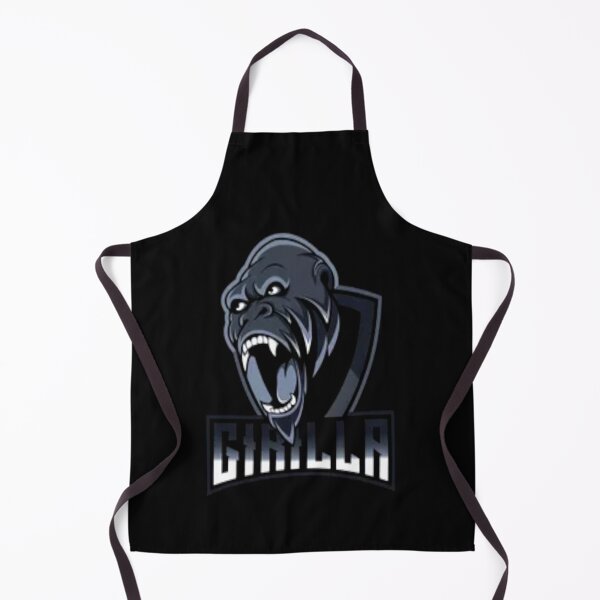 Item preview, Cool black and white gorilla head art. designed and sold by BEAUTY ⭐⭐⭐⭐⭐.