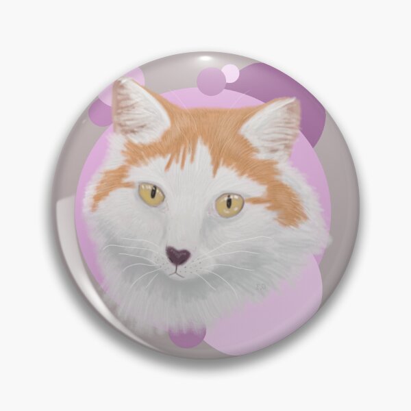 Artikelvorschau, Ginger Cat- Pink Bubbles entworfen und verkauft von Werewolf1343.