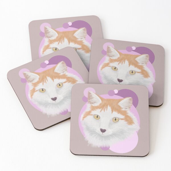 Artikelvorschau, Ginger Cat- Pink Bubbles entworfen und verkauft von Werewolf1343.