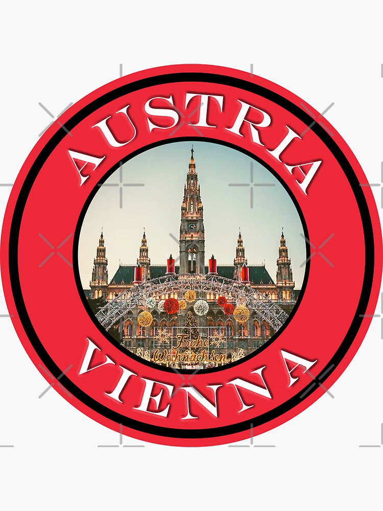 "Austria Vienna Christmas City Hall Passport Stamps Collection