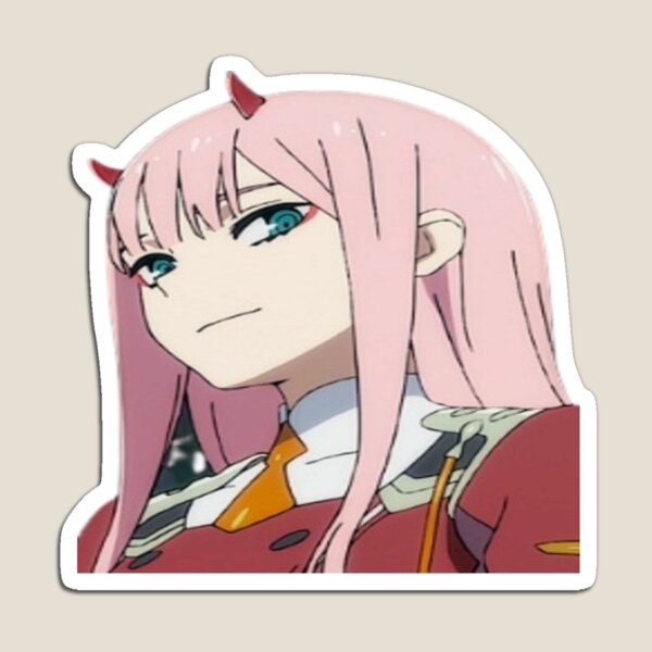 Artikelvorschau, Zero Two Lächeln entworfen und verkauft von Aestheticanime2.