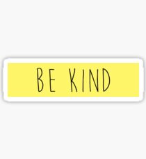 Pegatina se amable