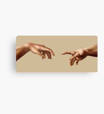 The Creation of Adam Canvas Print