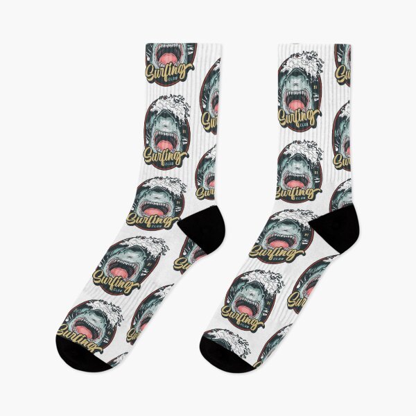 Item preview, Surfing Shark Radical  designed and sold by mkzmerch.