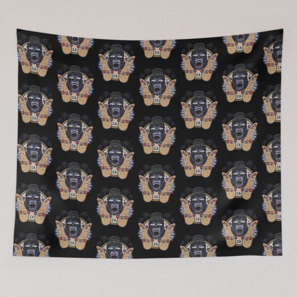 Item preview, Gorilla California Skater  designed and sold by mkzmerch.