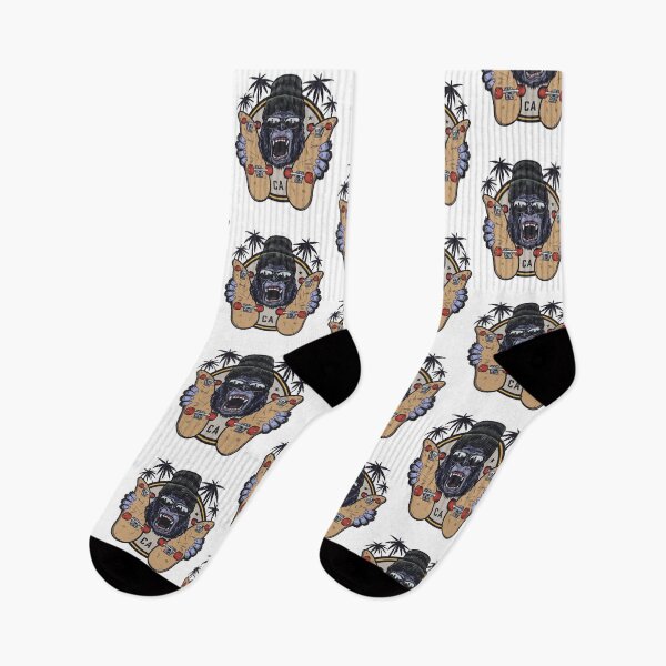 Item preview, Gorilla California Skater  designed and sold by mkzmerch.