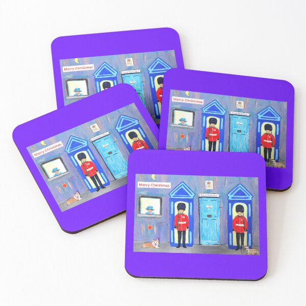 Item preview, Christmas card. Royal Blue Door  designed and sold by Bagsyrose.