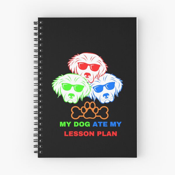 Item preview,   my dog ate my lesson plan designed and sold by TheVIP.
