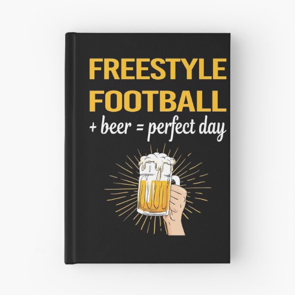 Item preview, Beer Perfect Day Freestyle Football designed and sold by WigglesDailey.