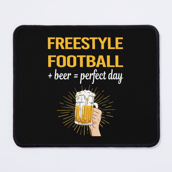 Item preview, Beer Perfect Day Freestyle Football designed and sold by WigglesDailey.