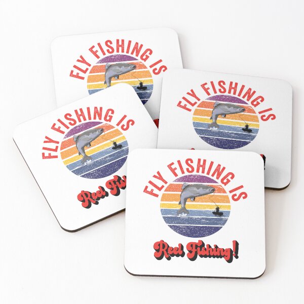 Item preview, Fly fishing is reel fishing. Happy retirement! designed and sold by TJHstudio.
