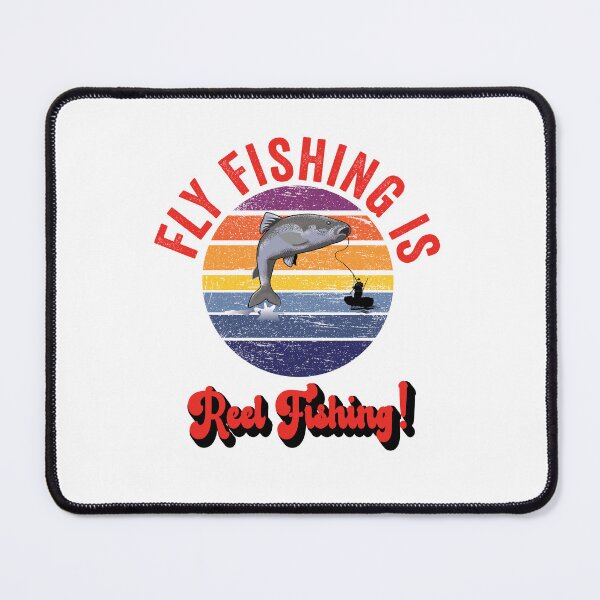 Item preview, Fly fishing is reel fishing. Happy retirement! designed and sold by TJHstudio.