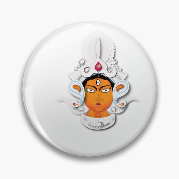 Item preview, durga face t-shirt | Goddess durga face poster | Goddess durga face art designed and sold by KARTICK DUTTA.