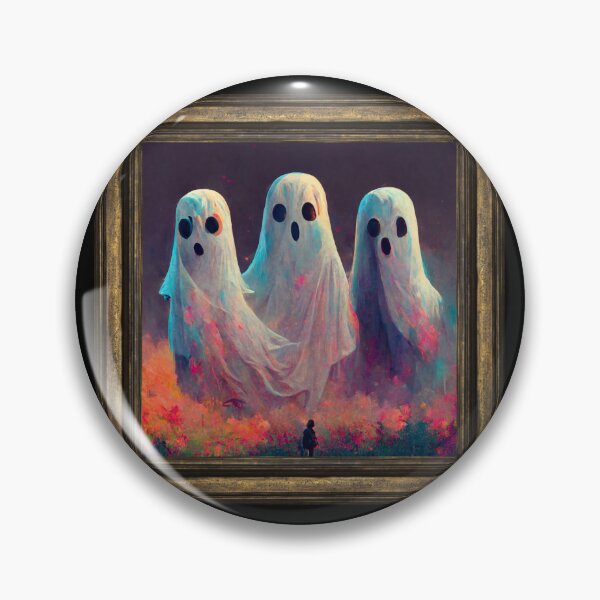 Item preview, Groovy Ghost Spooky Season AI generator designed and sold by GraymanShop.