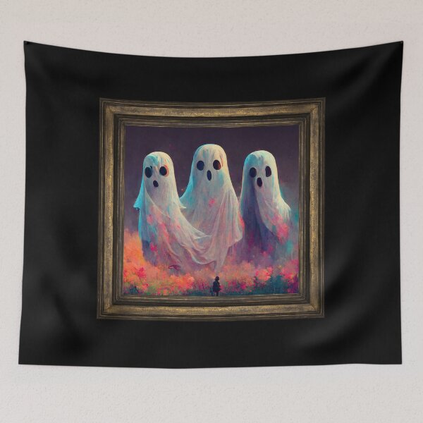 Item preview, Groovy Ghost Spooky Season AI generator designed and sold by GraymanShop.