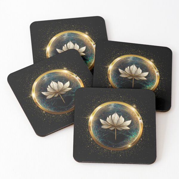 Item preview, Golden lotus designed and sold by RatArt Designs.