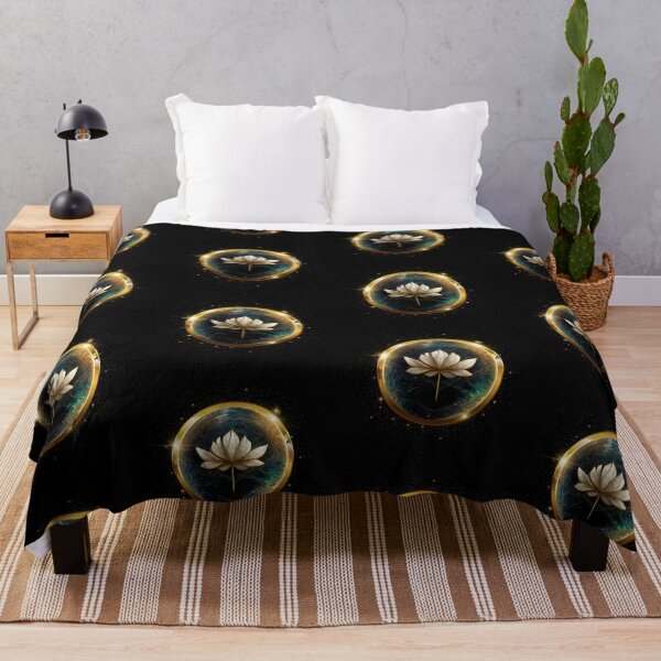 Item preview, Golden lotus designed and sold by RatArt Designs.