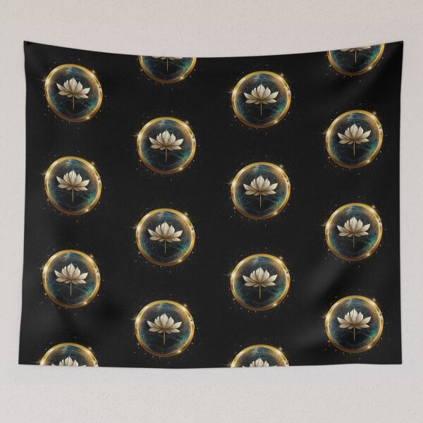 Item preview, Golden lotus designed and sold by RatArt Designs.