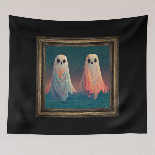 Item preview, Groovy Ghost Spooky Season AI generator designed and sold by GraymanShop.