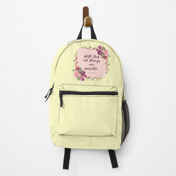 Item preview, With God all things are possible - Matthew 19:26 designed and sold by THEARESTON.