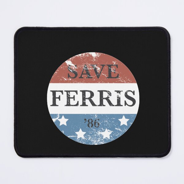 Item preview, Save Ferris Campaign Sticker Sticker designed and sold by jasonrnold.