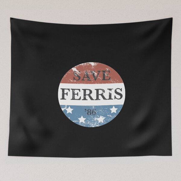 Item preview, Save Ferris Campaign Sticker Sticker designed and sold by jasonrnold.