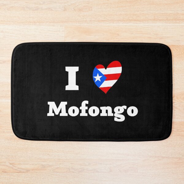 Item preview, I Love Mofongo Puerto Rican Flag Shirt designed and sold by Suzy Perez Art.