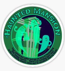 Haunted Mansion (spooky green) Sticker