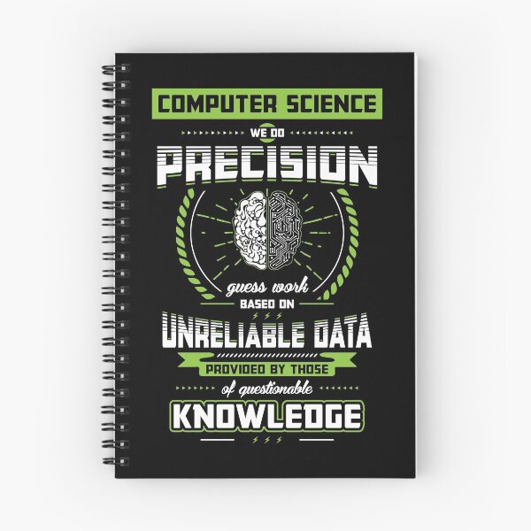 Item preview, Computer Science We Do Precision Guesswork designed and sold by CrazyKatDesigns.