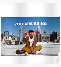 You are being childish Poster