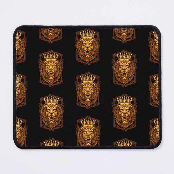 Item preview, Cool golden lion king head art. designed and sold by BEAUTY ⭐⭐⭐⭐⭐.