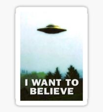 I want to believe Sticker