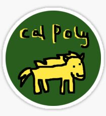 cal poly Sticker