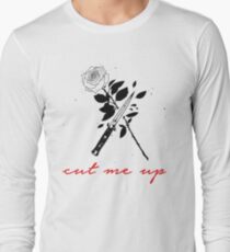 Louis Tomlinson Back To You Lyric "Cut me up" Long Sleeve T-Shirt