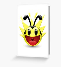 Tarjeta de felicitación Excited Bee