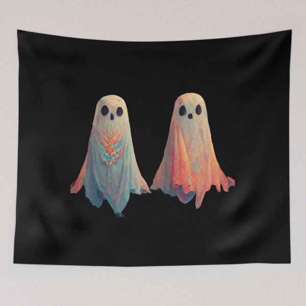 Item preview, Groovy Ghost Spooky Season AI generator designed and sold by GraymanShop.