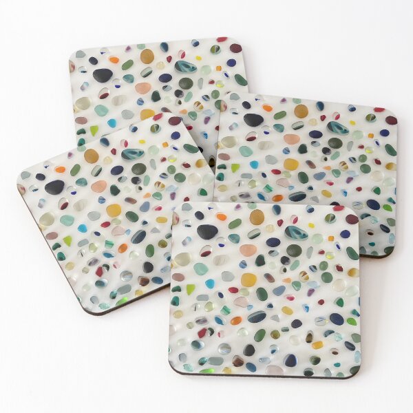 Item preview, Sea Glass Polkadots designed and sold by Seaberry-Moon.