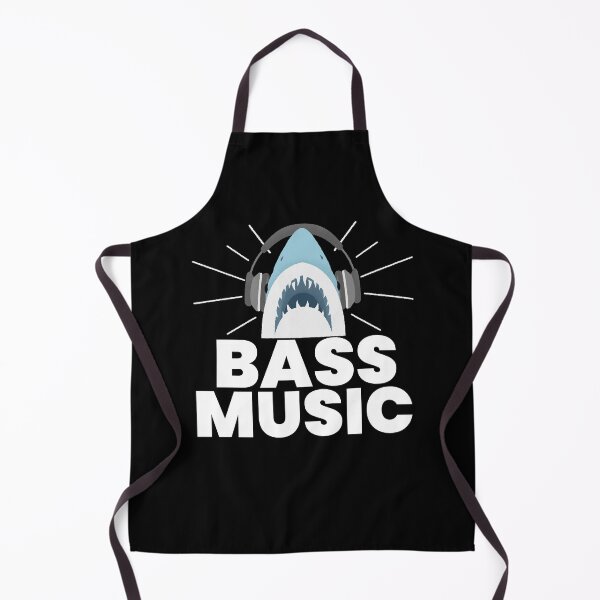 Item preview, BASS Music Shark designed and sold by Discothreadz.