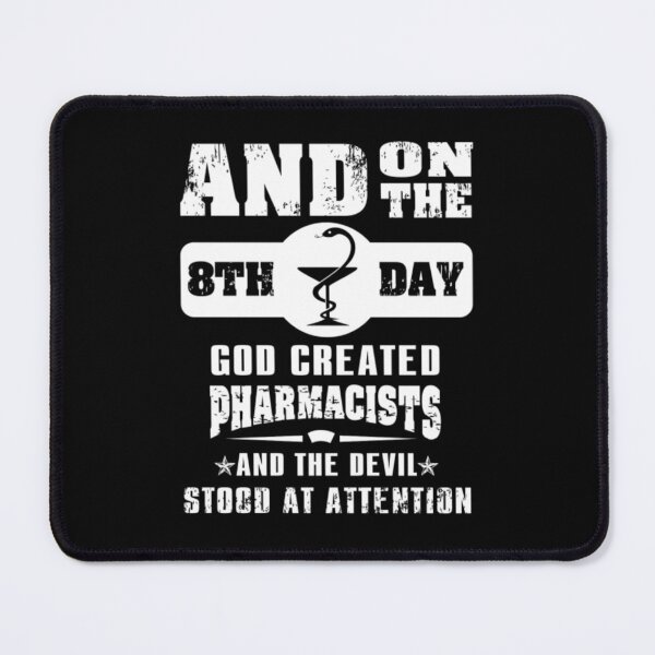 Item preview, God Created Pharmacist on 8th Day designed and sold by aryagiri.