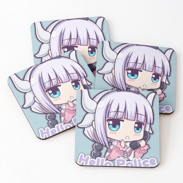 Artikelvorschau, Kanna - Dragon Maid - Hallo Polizei entworfen und verkauft von JacinLeffler.