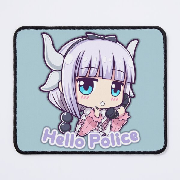 Item preview, Kanna - Dragon Maid - Hello Police designed and sold by JacinLeffler.