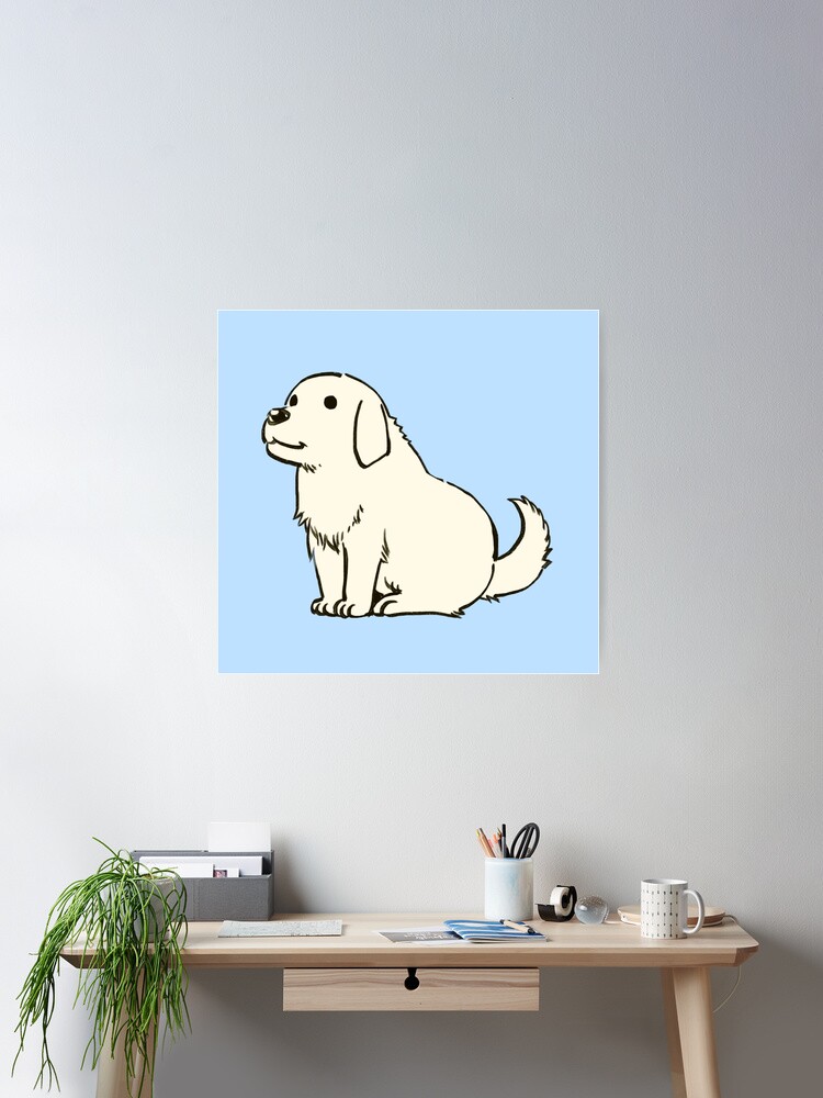 I draw chiyo chan's white dog tadakichi-san / azumanga daioh