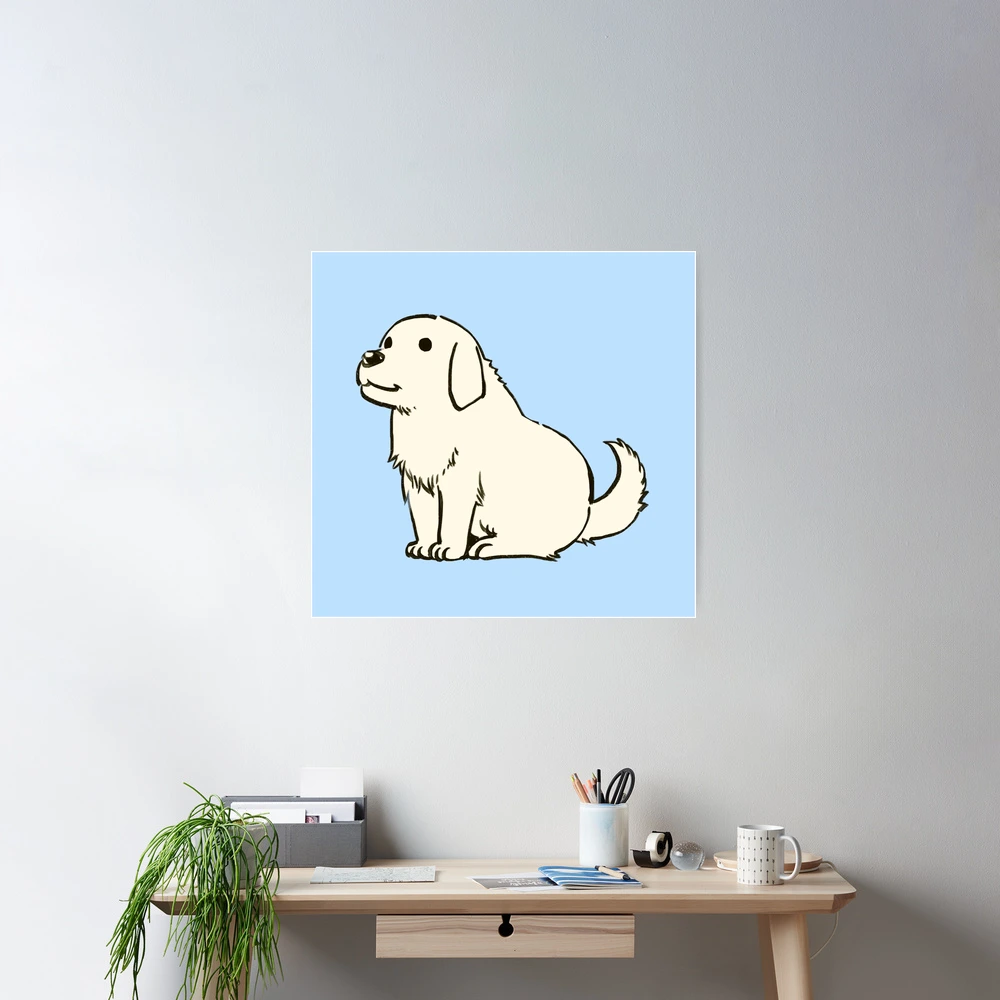 I draw chiyo chan's white dog tadakichi-san / azumanga daioh