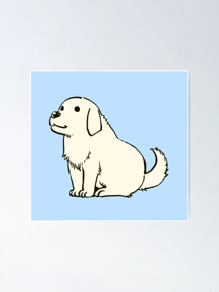 I draw chiyo chan's white dog tadakichi-san / azumanga daioh