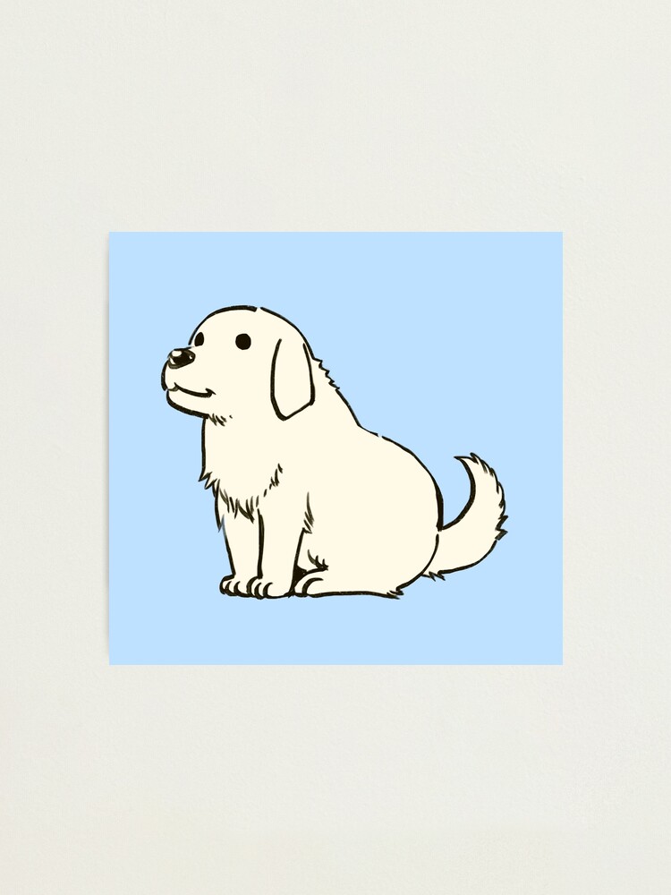 I draw chiyo chan's white dog tadakichi-san / azumanga daioh