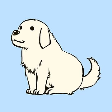 I draw chiyo chan's white dog tadakichi-san / azumanga daioh